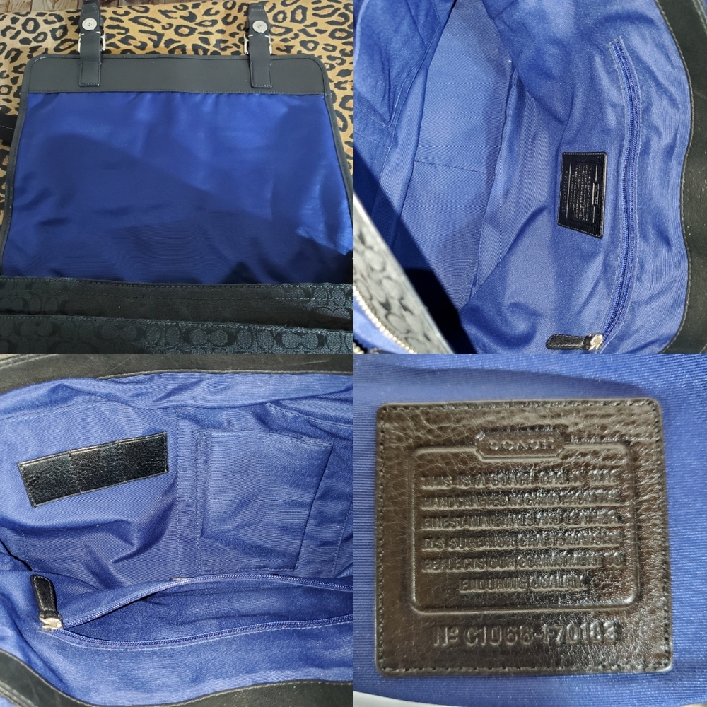 COPY - Coach 00' Large Messenger Bag EUC - Picture 5 of 8